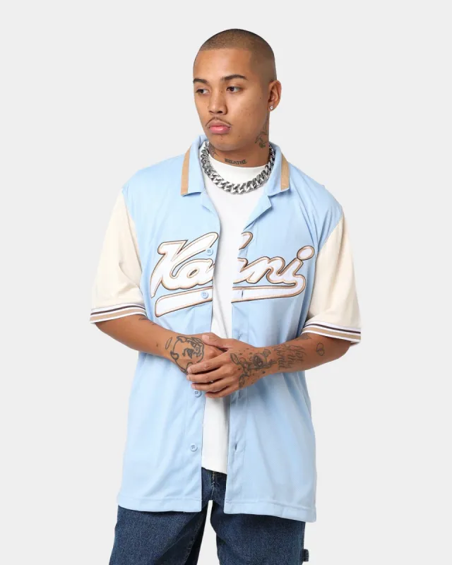 Karl Kani Varsity Baseball Shirt Light Blue sold by Culture Kings