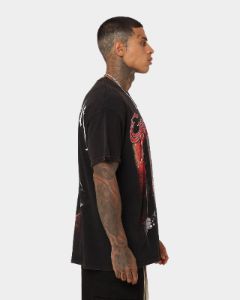 American Thrift X The Lord Of The Rings Gandalf Vintage T-Shirt Black Wash sold by Culture Kings