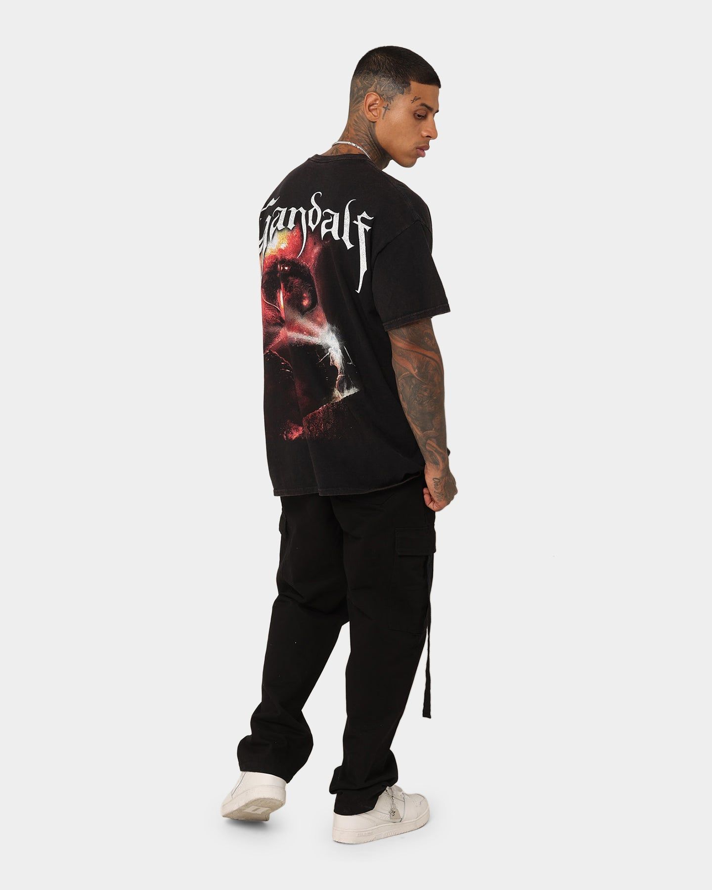 American Thrift X The Lord Of The Rings Gandalf Vintage T-Shirt Black Wash sold by Culture Kings product image thumbnail 8