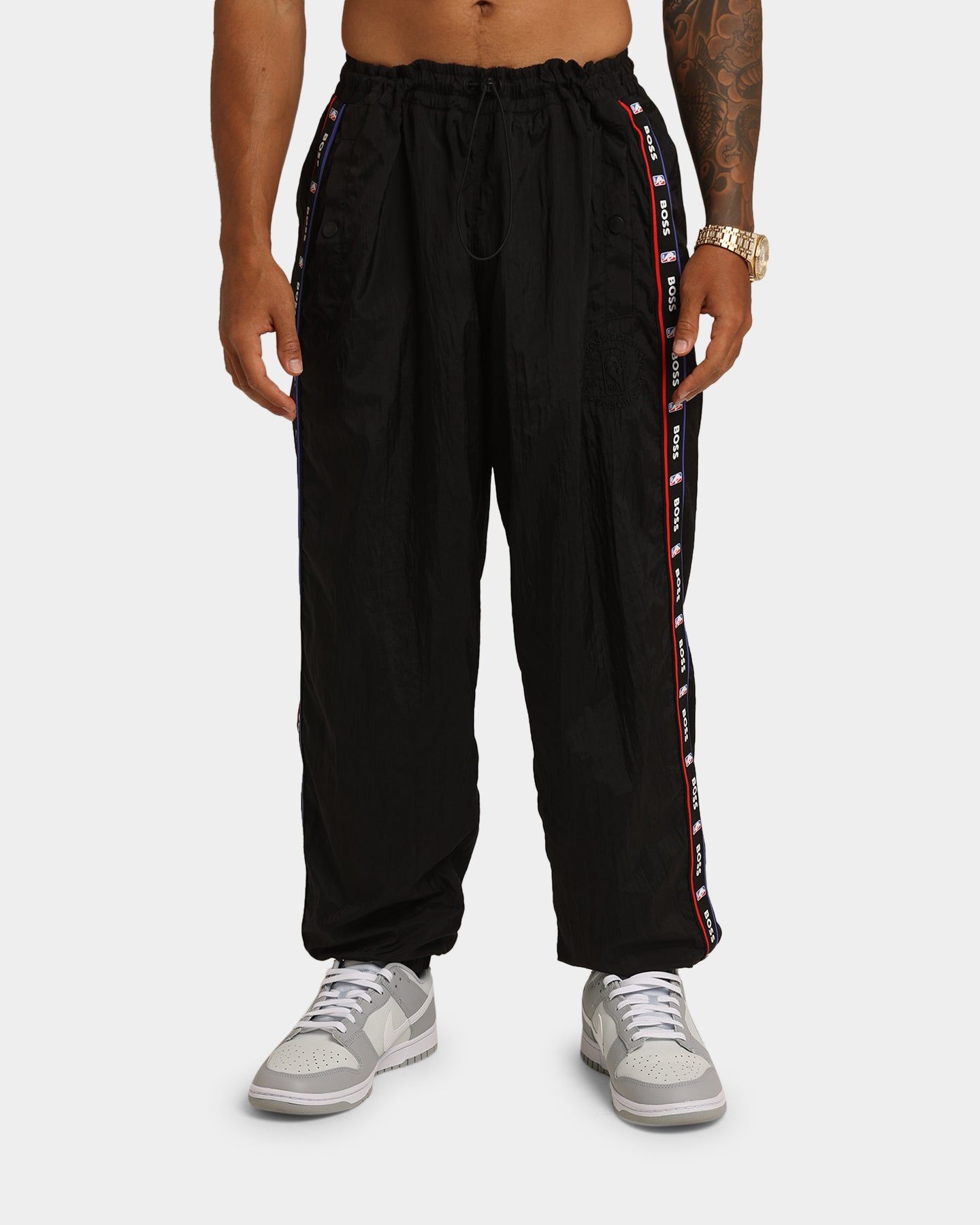 Hugo Boss Hugo Boss X NBA Nylon Track Pants Black sold by Culture Kings product image thumbnail 3