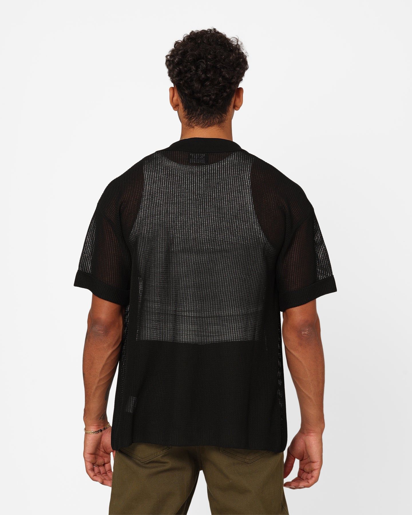 XXIII Ryda Button Up Shirt Black sold by Culture Kings product image thumbnail 4