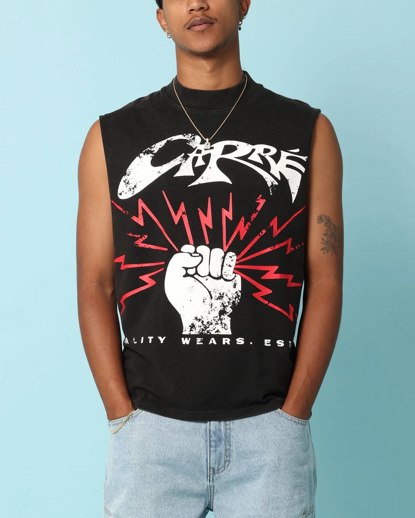 Carré Rev 13 Muscle T-Shirt Vintage Black sold by Culture Kings product image thumbnail 2
