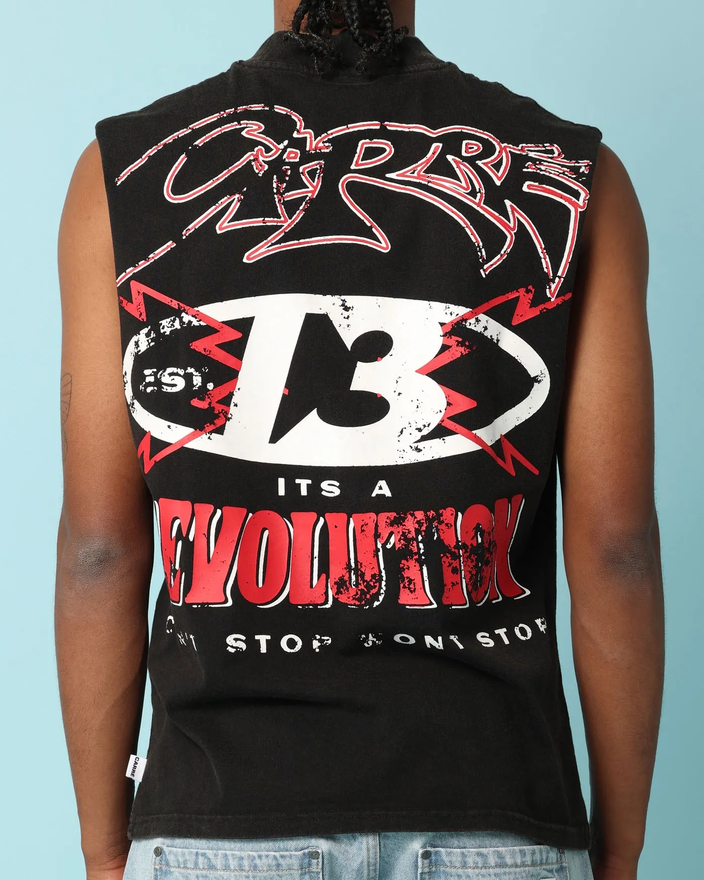 Carré Rev 13 Muscle T-Shirt Vintage Black sold by Culture Kings product image thumbnail 3