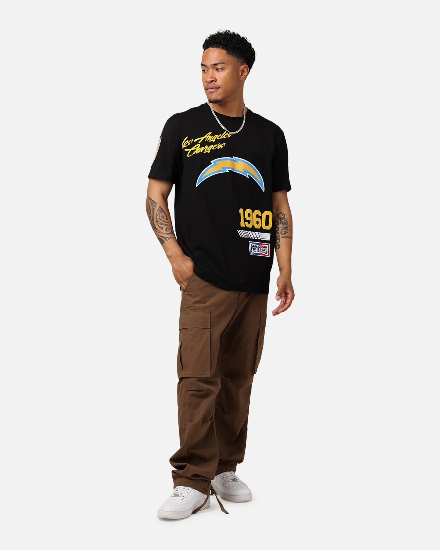 Pro Standard Los Angeles Chargers Fast Lane SJ T-Shirt Black sold by Culture Kings product image thumbnail 3