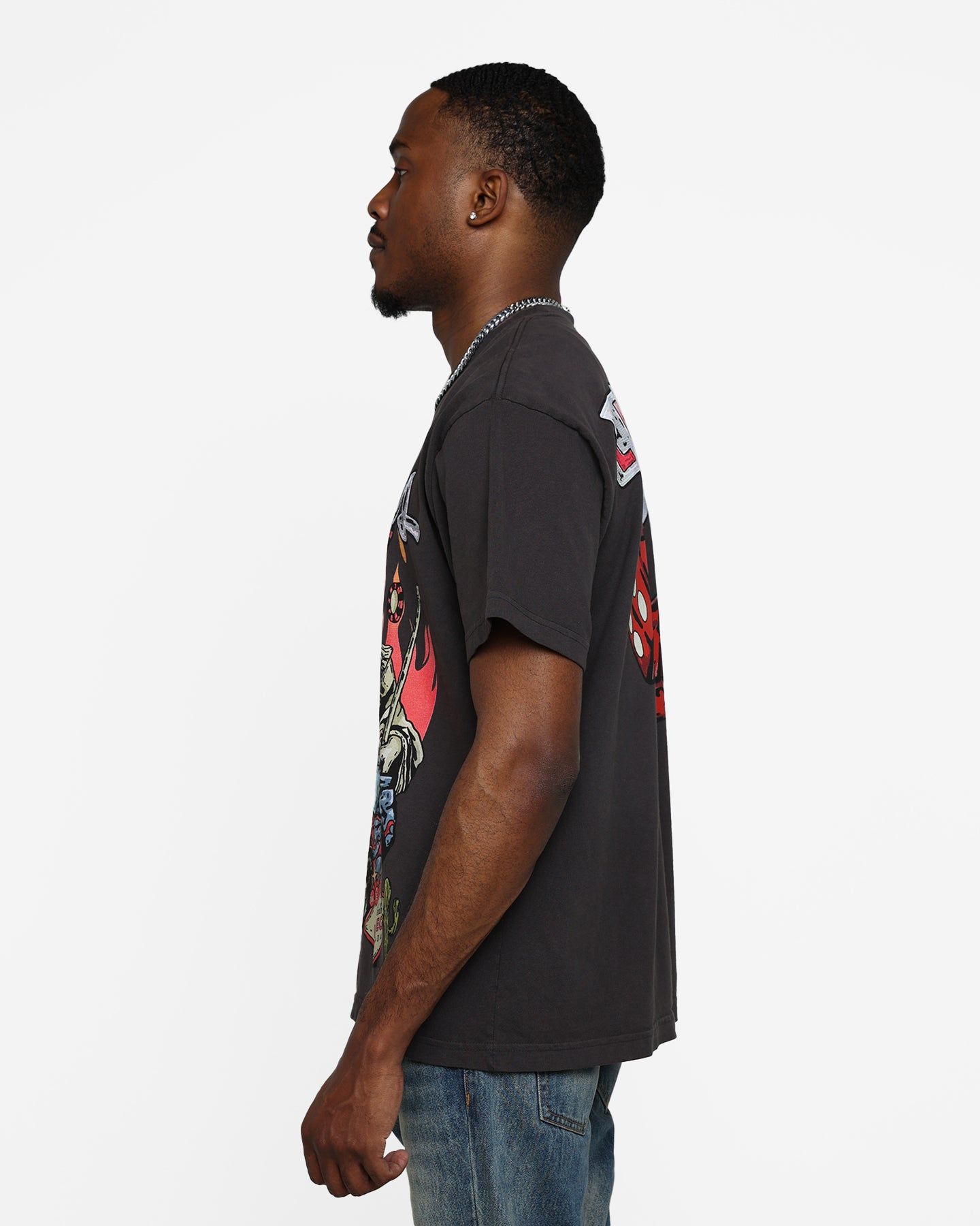 Goat Crew Dice Roll T-Shirt Black Wash sold by Culture Kings product image thumbnail 7