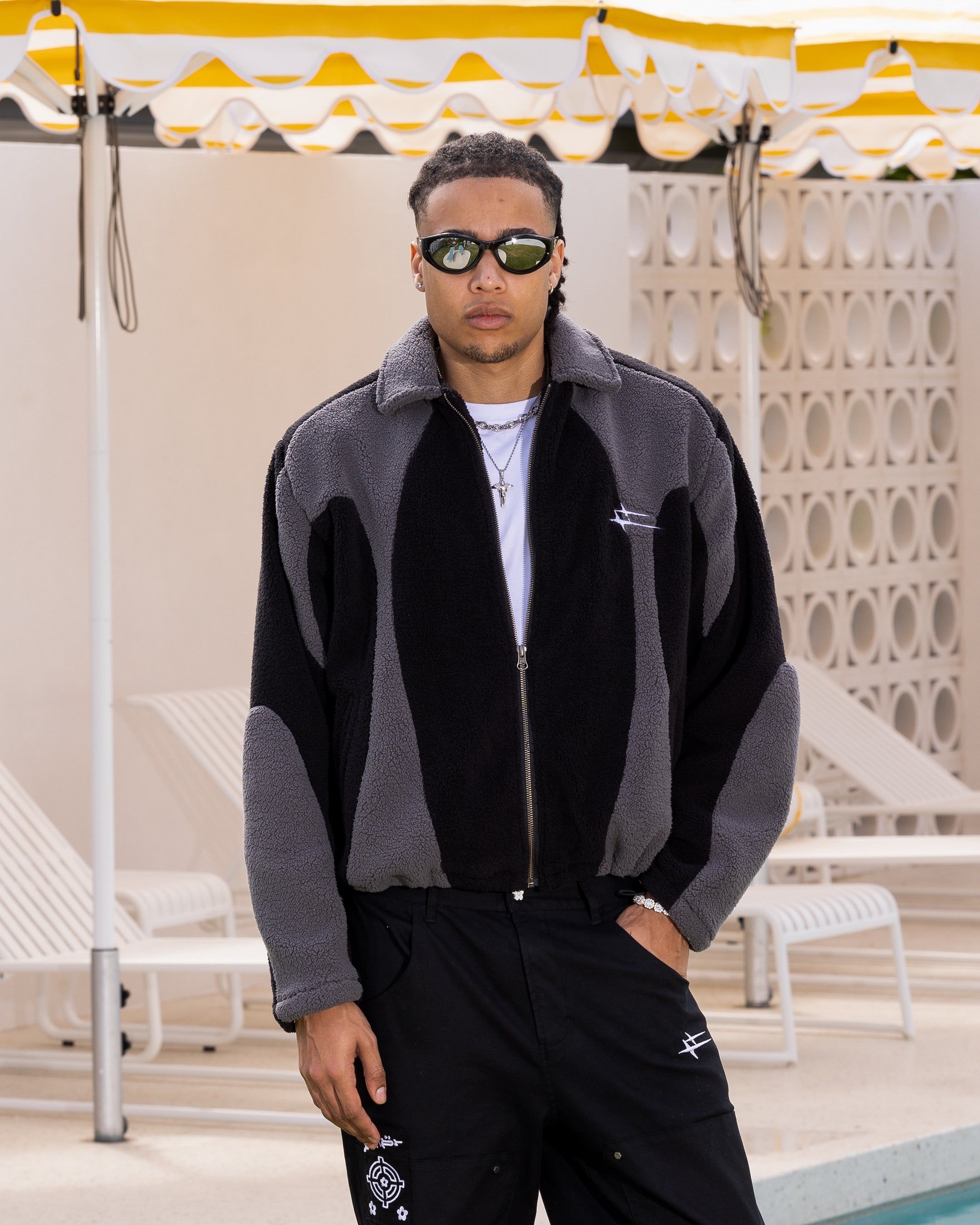 Loiter Spire Fleece Jacket Black sold by Culture Kings