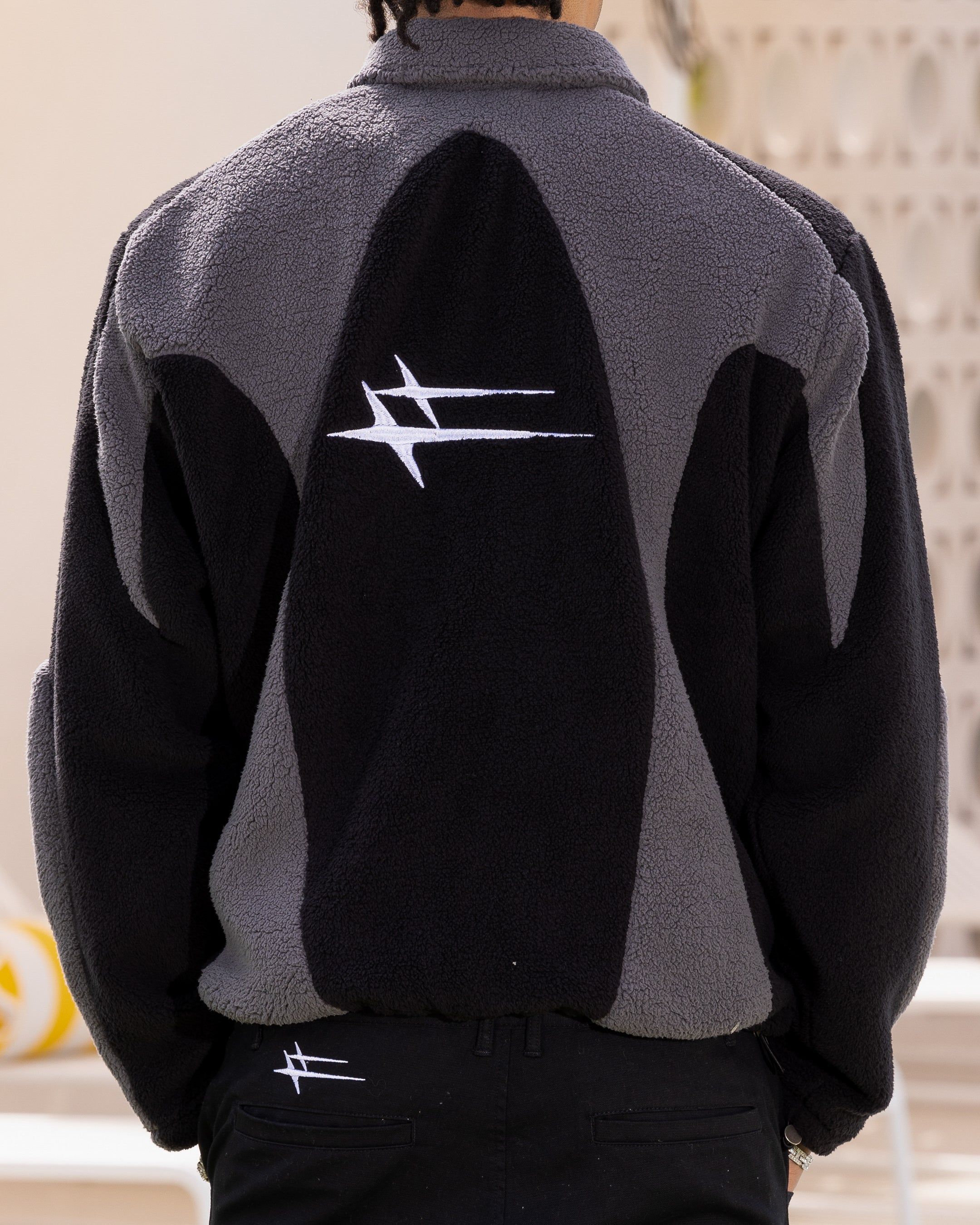 Loiter Spire Fleece Jacket Black sold by Culture Kings product image thumbnail 5