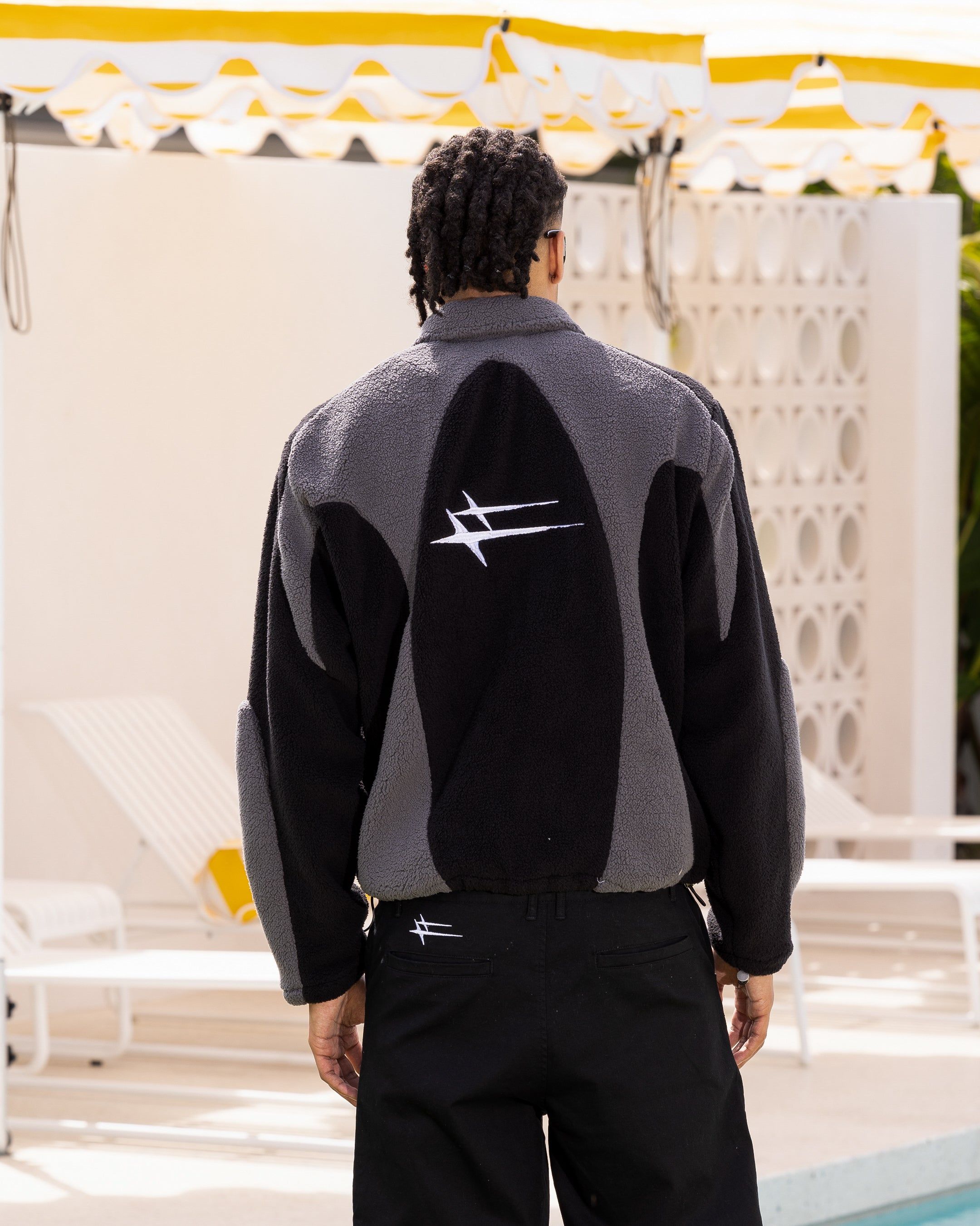 Loiter Spire Fleece Jacket Black sold by Culture Kings product image thumbnail 2