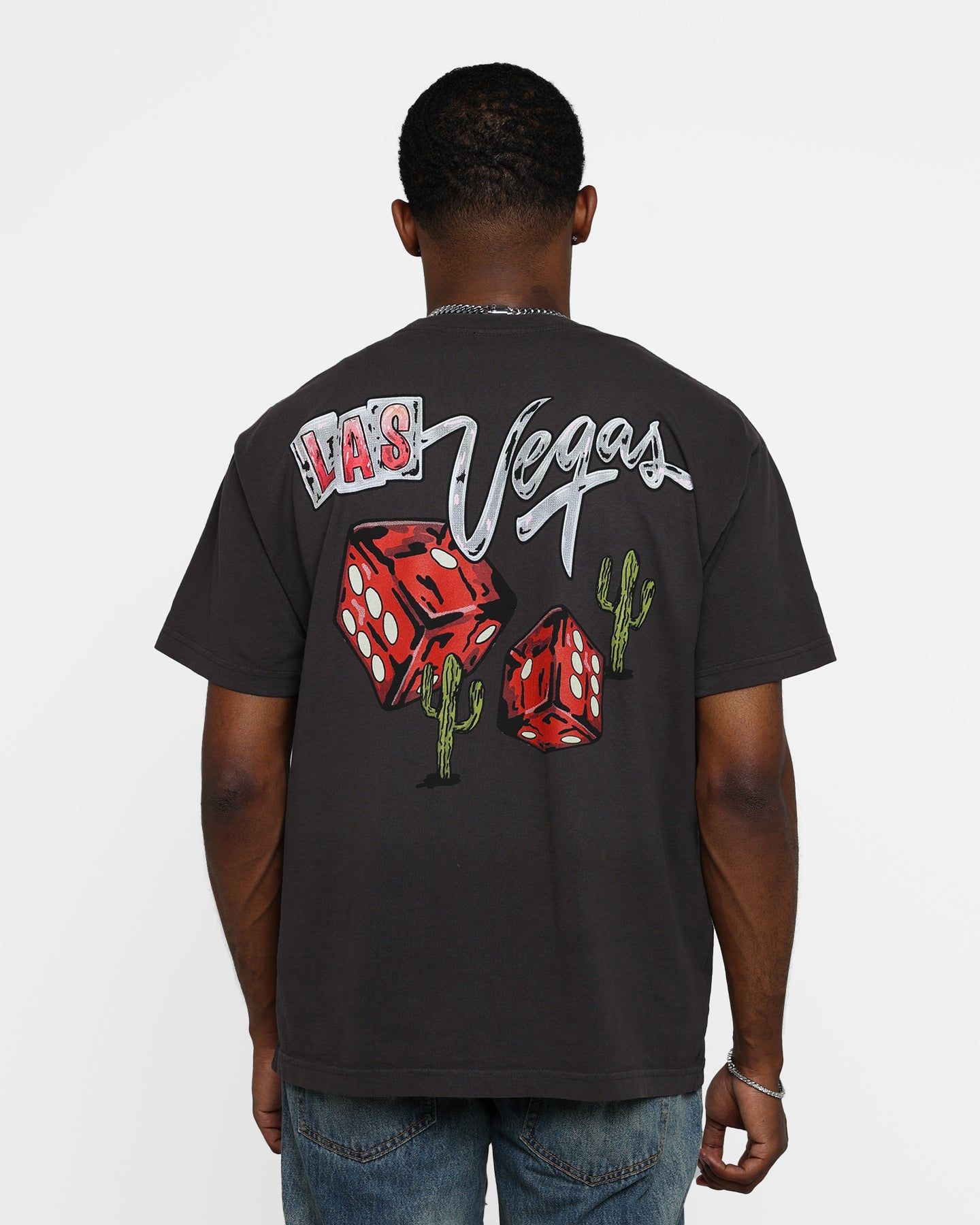 Goat Crew Dice Roll T-Shirt Black Wash sold by Culture Kings product image thumbnail 5