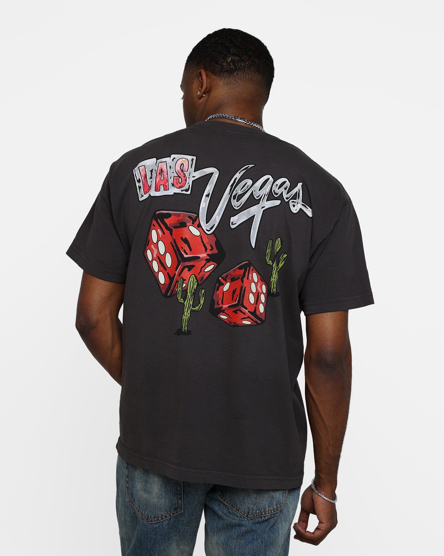 Goat Crew Dice Roll T-Shirt Black Wash sold by Culture Kings product image thumbnail 2