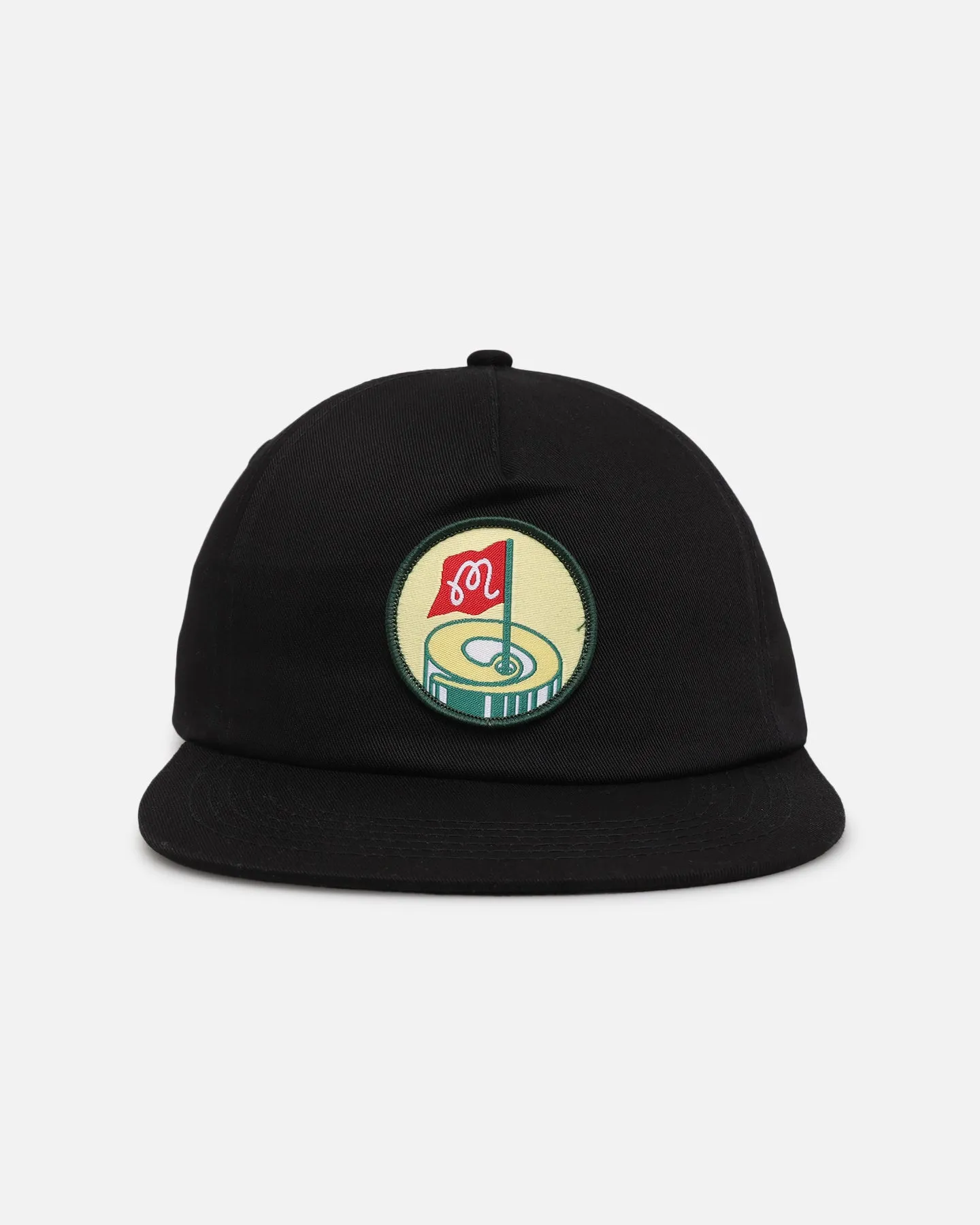 Malbon Pin High Painters 6 Panel Snapback Black sold by Culture Kings