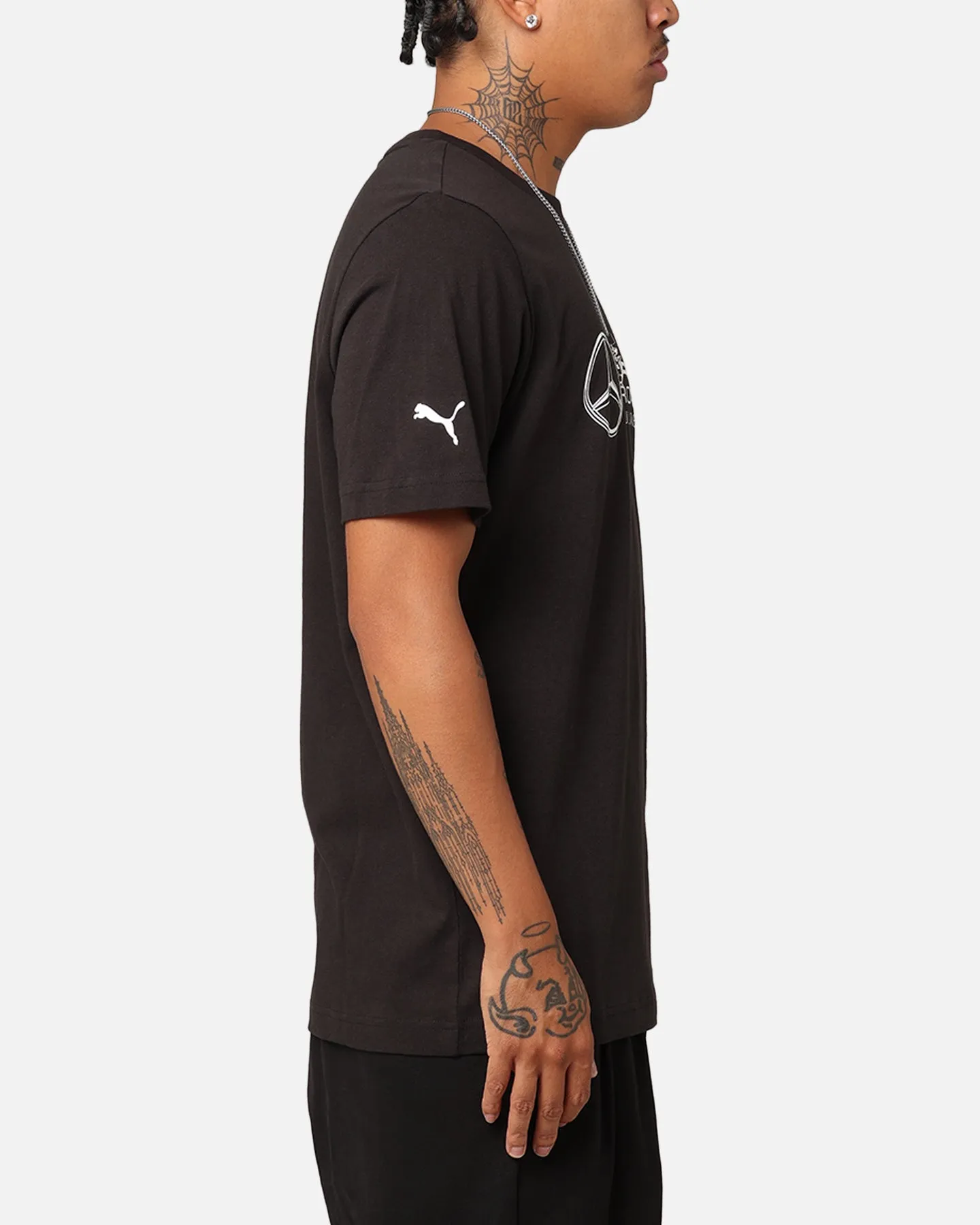 Puma X Mercedes-AMG Petronas Essential Logo T-Shirt Puma Black sold by Culture Kings product image thumbnail 4