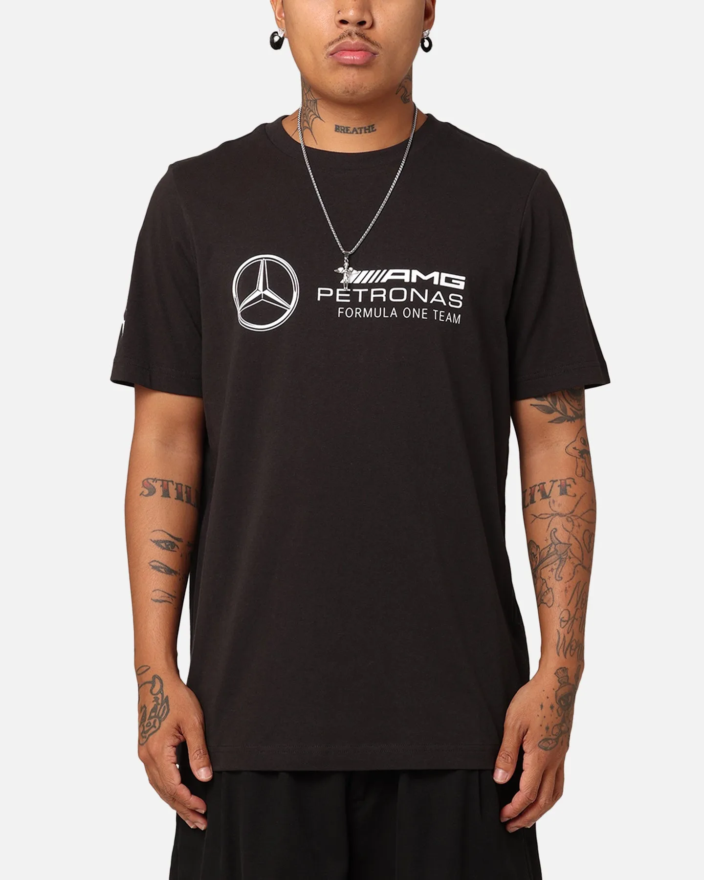 Puma X Mercedes-AMG Petronas Essential Logo T-Shirt Puma Black sold by Culture Kings