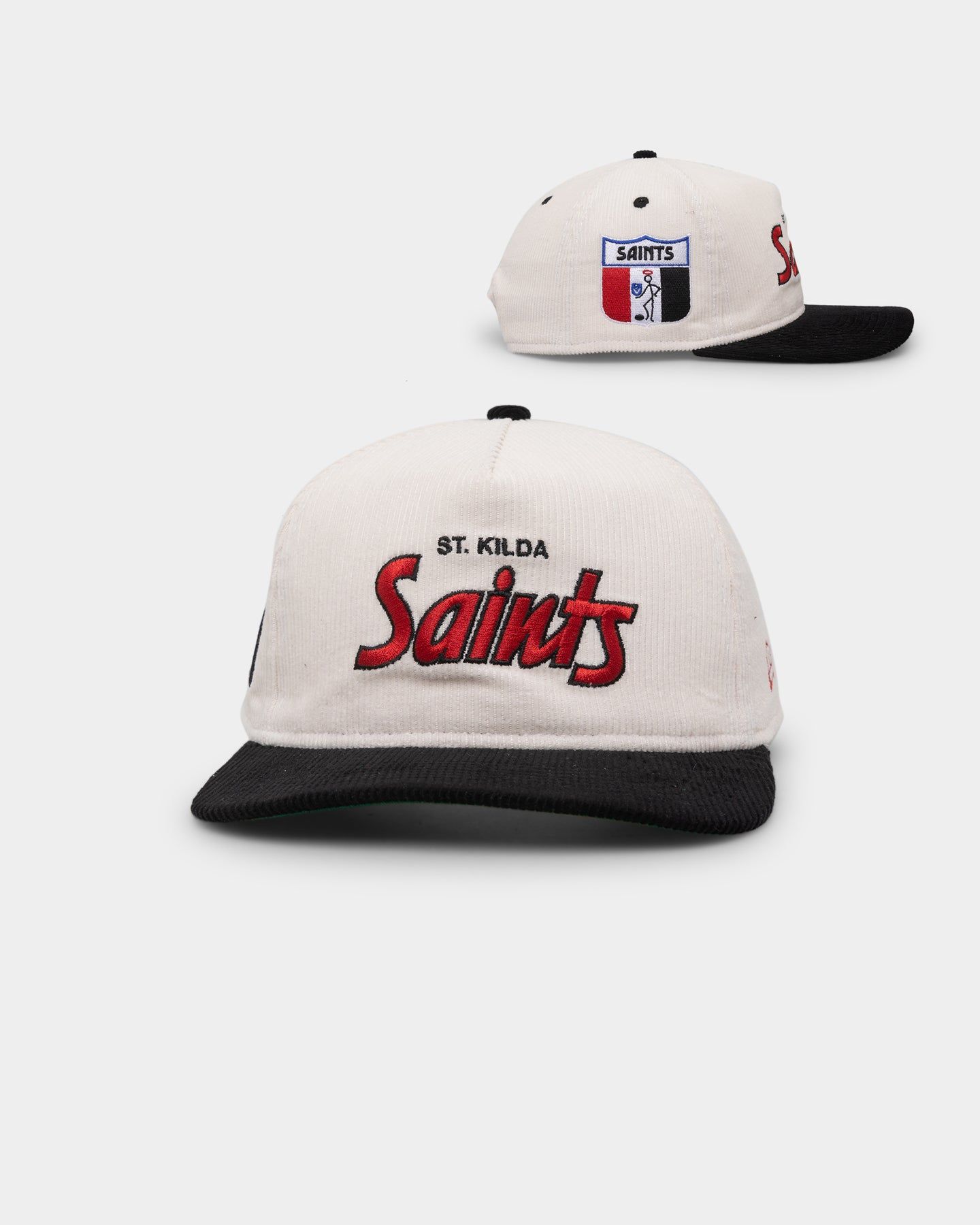 New Era St. Kilda Saints "AFL Cord Script" Golfer Snapback Chrome/OTC sold by Culture Kings