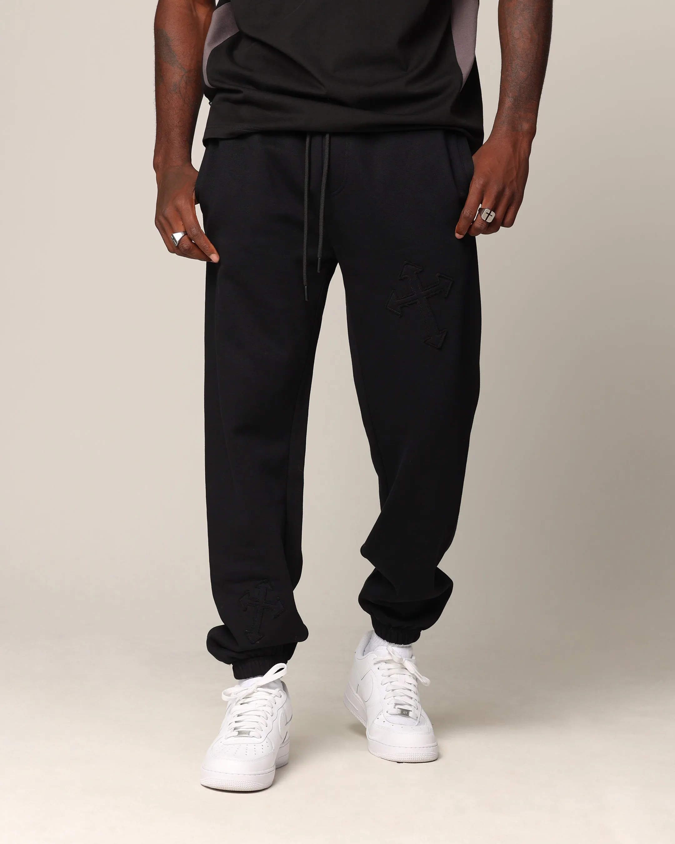 Saint Morta Sorrows Sweatpants Black sold by Culture Kings