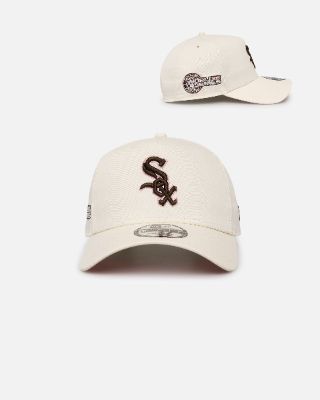 New Era Chicago White Sox 'Neapolitan Chrome' 9FORTY A-Frame Snapback Chrome/Pink Met sold by Culture Kings