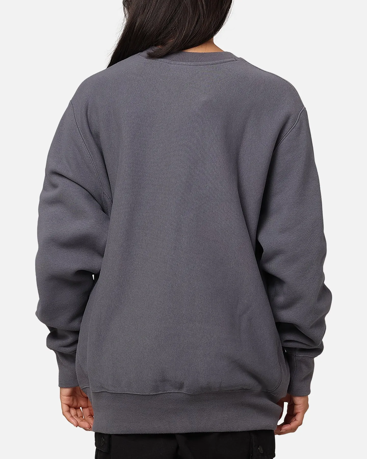 Champion Reverse Weave Small C Crewneck Grey Ocean sold by Culture Kings product image thumbnail 3