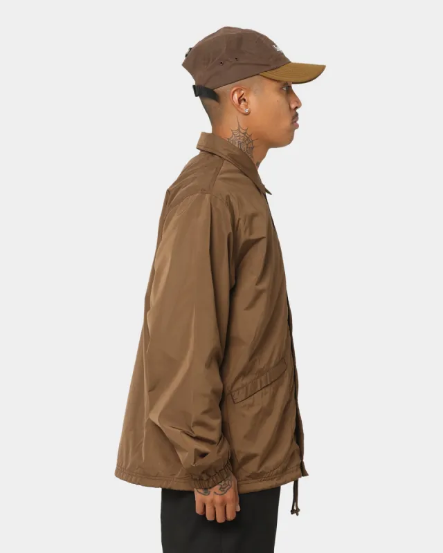 Supreme Five Boroughs Coaches Jacket Brown | Parallel