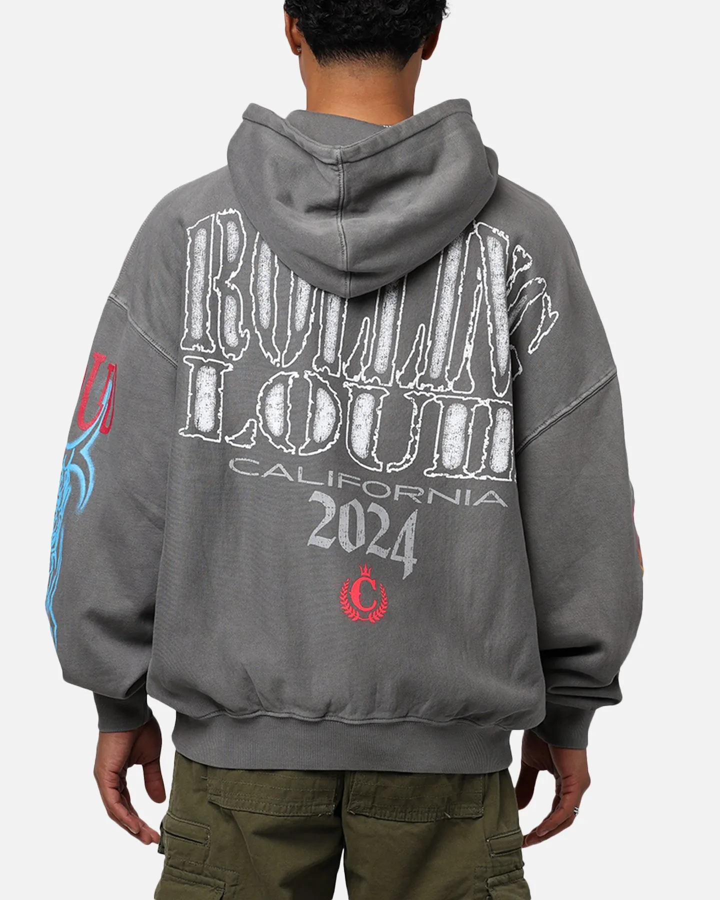 Rolling Loud Culture Hoodie Washed Charcoal sold by Culture Kings product image thumbnail 2
