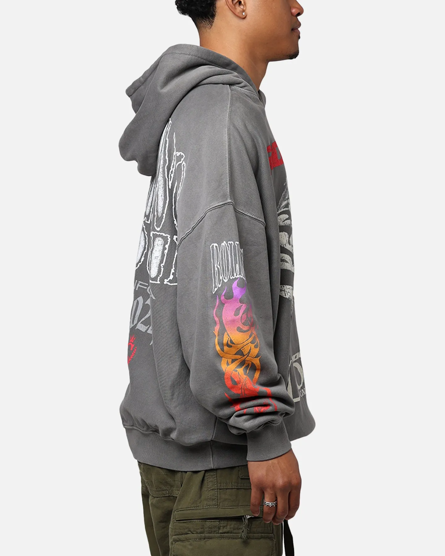 Rolling Loud Culture Hoodie Washed Charcoal sold by Culture Kings product image thumbnail 4