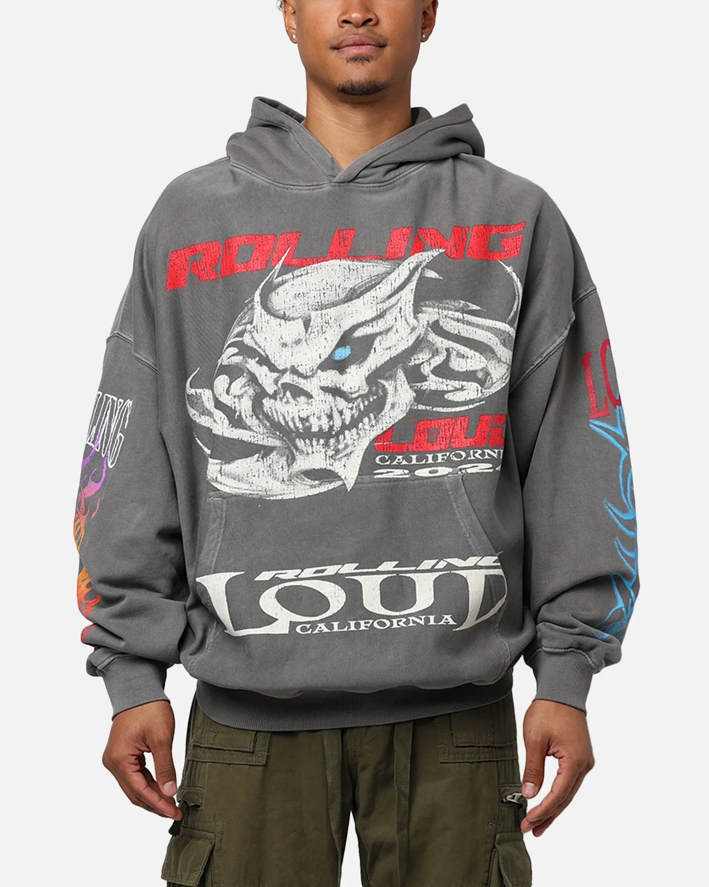 Rolling Loud Culture Hoodie Washed Charcoal sold by Culture Kings