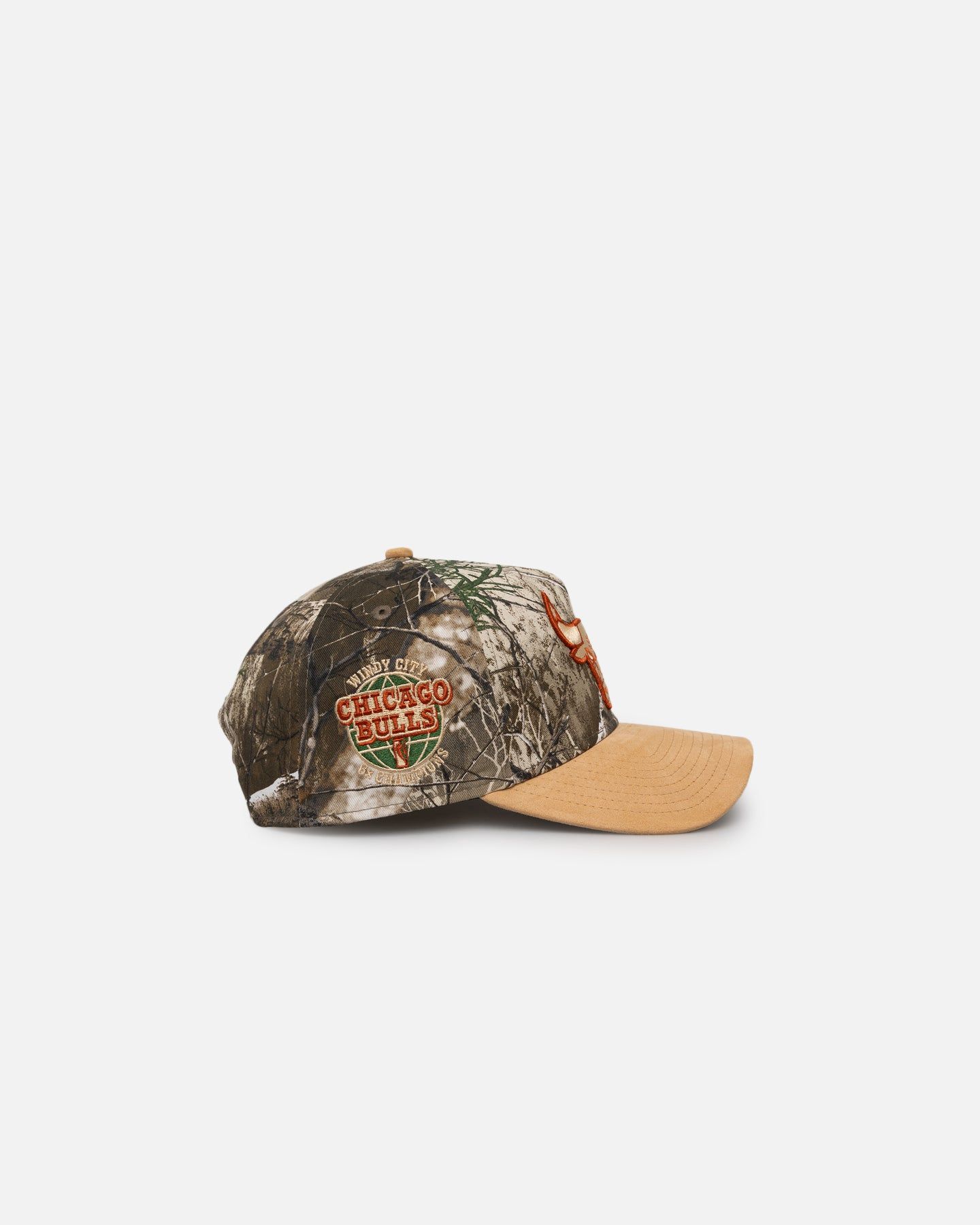 New Era Chicago Bulls 'Real Tree Tan Suede' 9FORTY A-Frame Snapback Real Tree sold by Culture Kings product image thumbnail 3