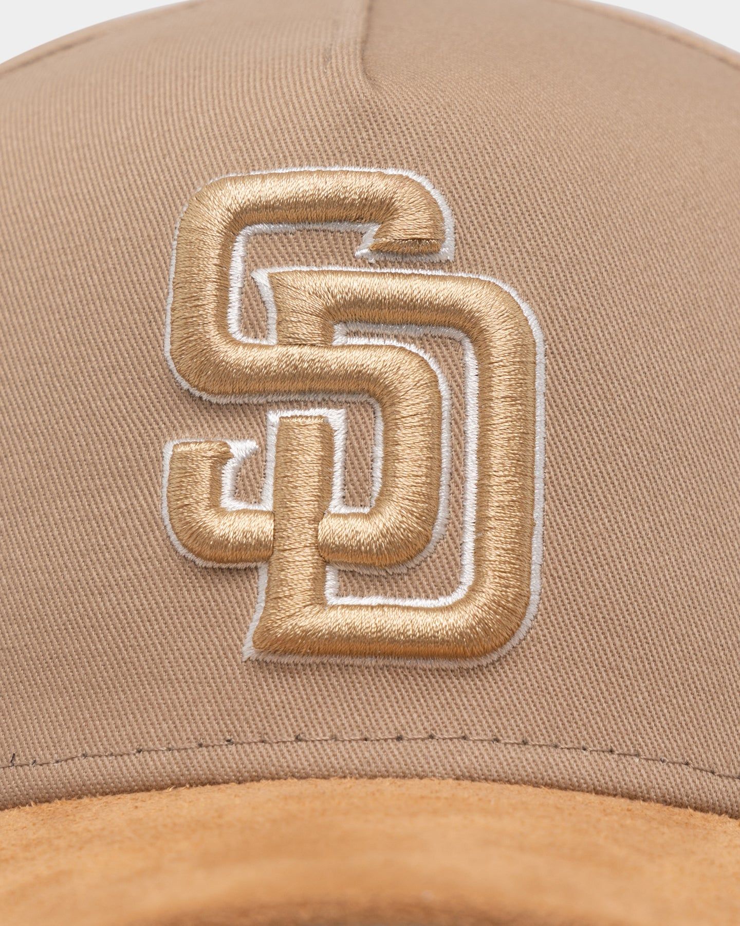 New Era San Diego Padres 'Desert Suede' 9FORTY A-Frame Snapback Camel/Wheat sold by Culture Kings product image thumbnail 5