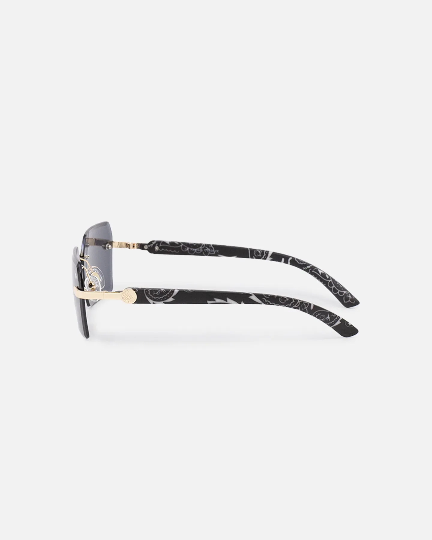 Belvoir & Co X Culture Kings Kennedy Sunglasses Black/Gold/Black sold by Culture Kings product image thumbnail 5