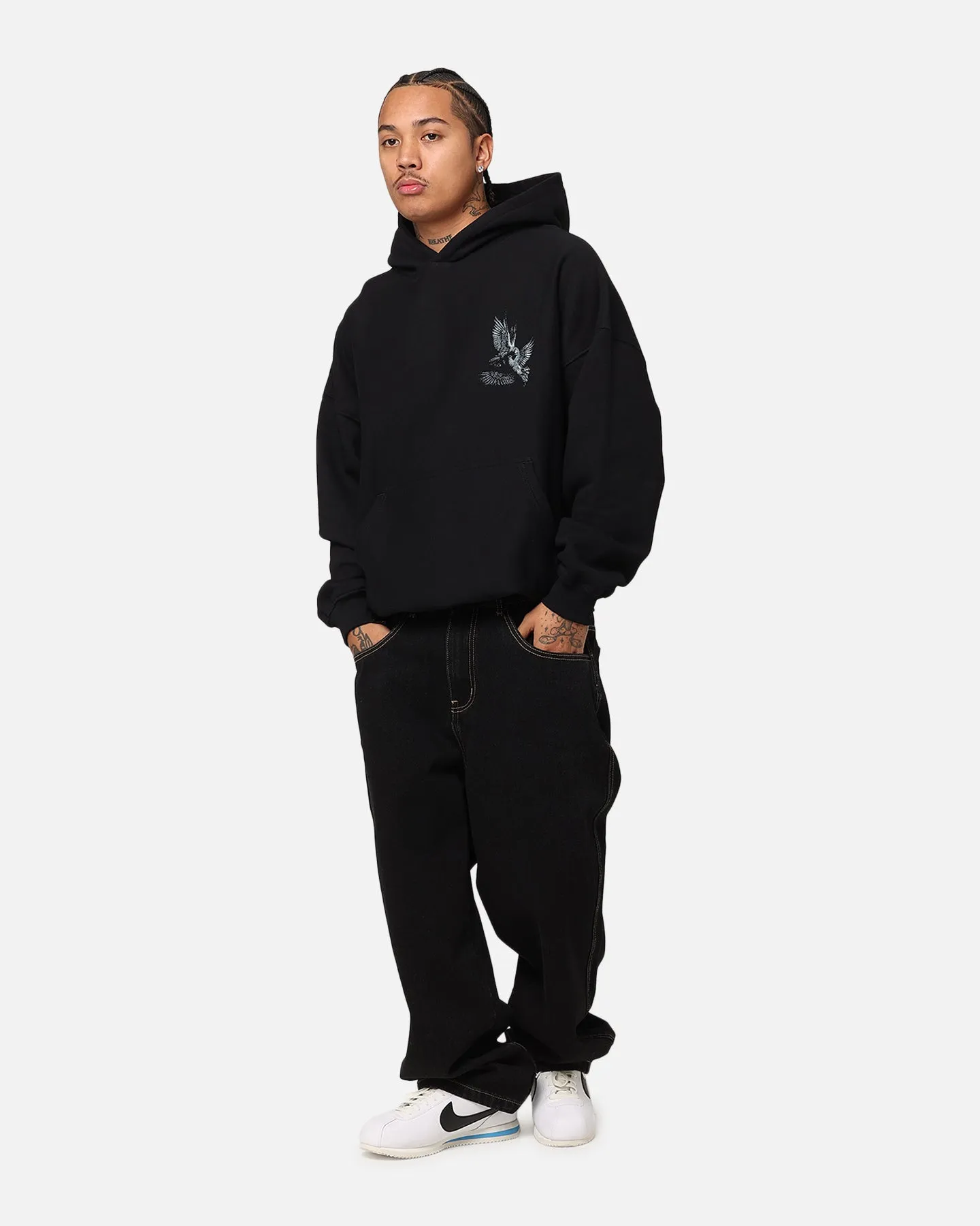 Saint Morta Doves Premium Hoodie Black sold by Culture Kings product image thumbnail 4