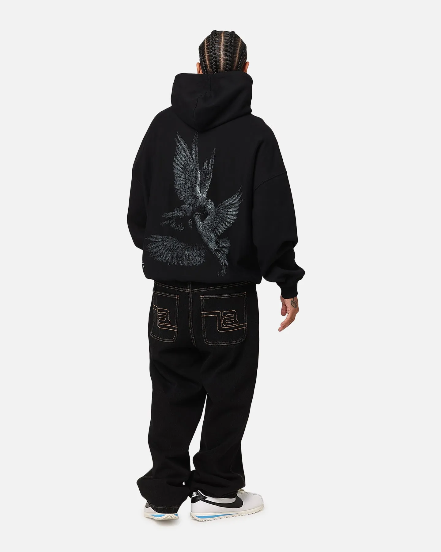 Saint Morta Doves Premium Hoodie Black sold by Culture Kings product image thumbnail 3