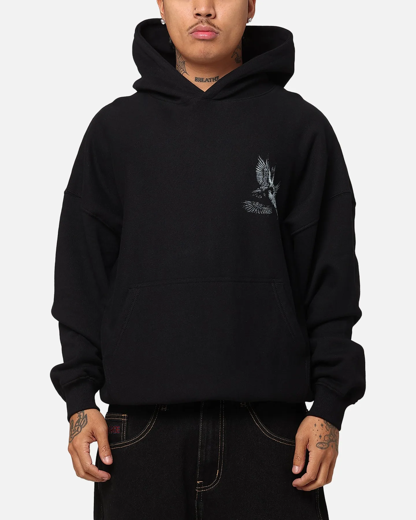 Saint Morta Doves Premium Hoodie Black sold by Culture Kings product image thumbnail 2
