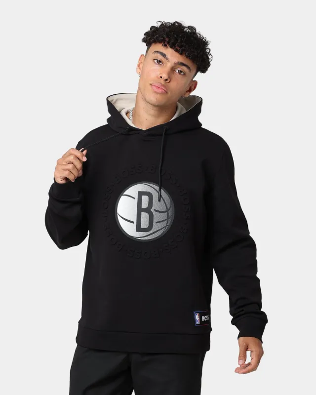 Hugo Boss Hugo Boss X NBA Basic Brooklyn Nets Hoodie Black sold by Culture Kings