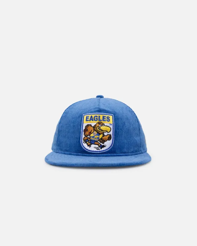 New Era West Coast Eagles Golfer Snapback Heather Blue sold by Culture Kings