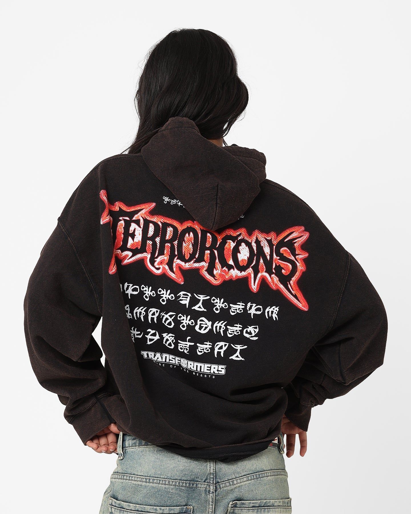 Goat Crew X Transformers Terrorcons Vintage Hoodie Black Wash sold by Culture Kings product image thumbnail 2
