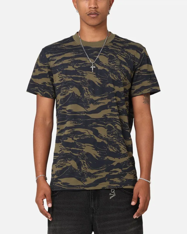 G-Star Tiger Camo T-Shirt Olive Camo sold by Culture Kings