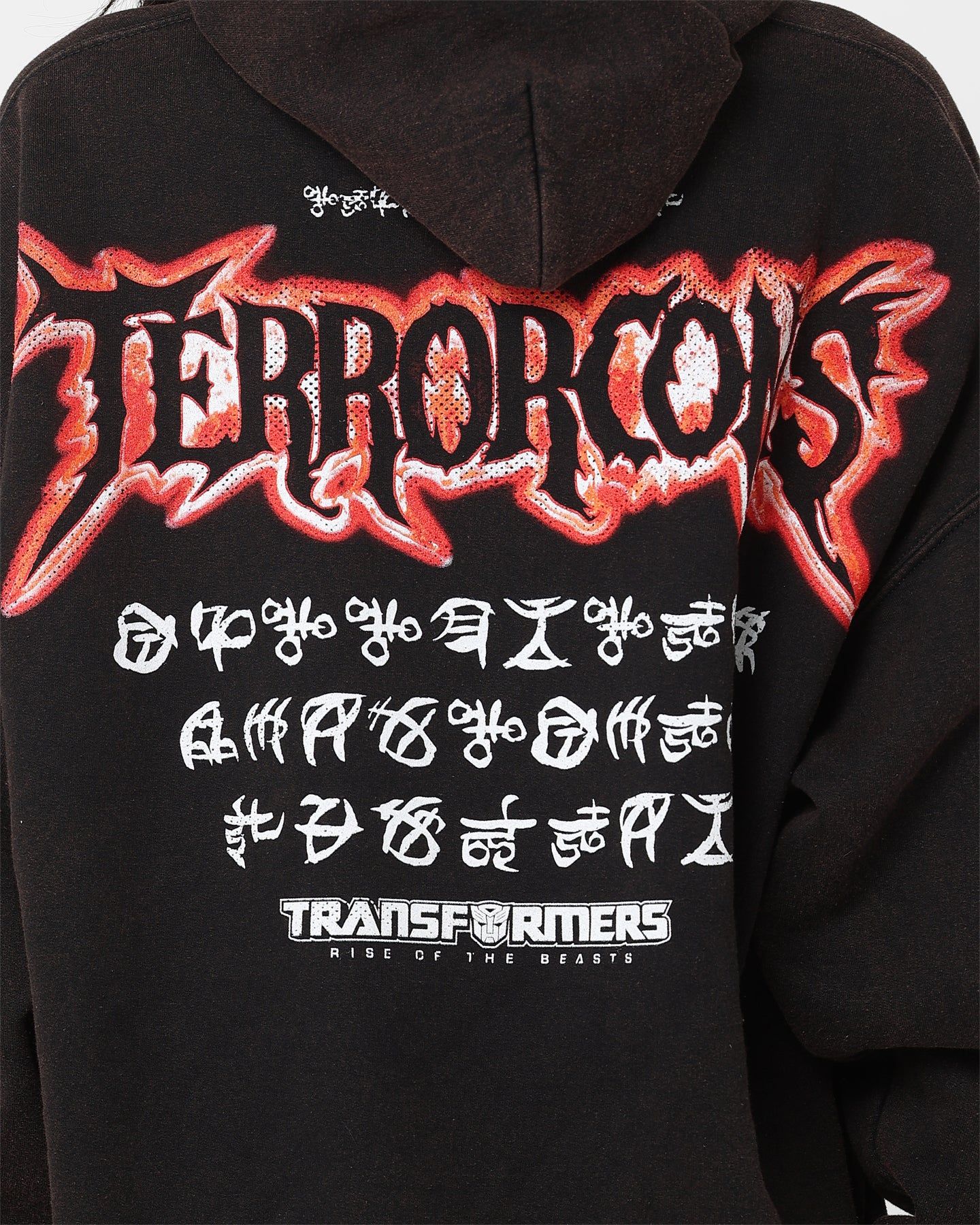 Goat Crew X Transformers Terrorcons Vintage Hoodie Black Wash sold by Culture Kings product image thumbnail 3
