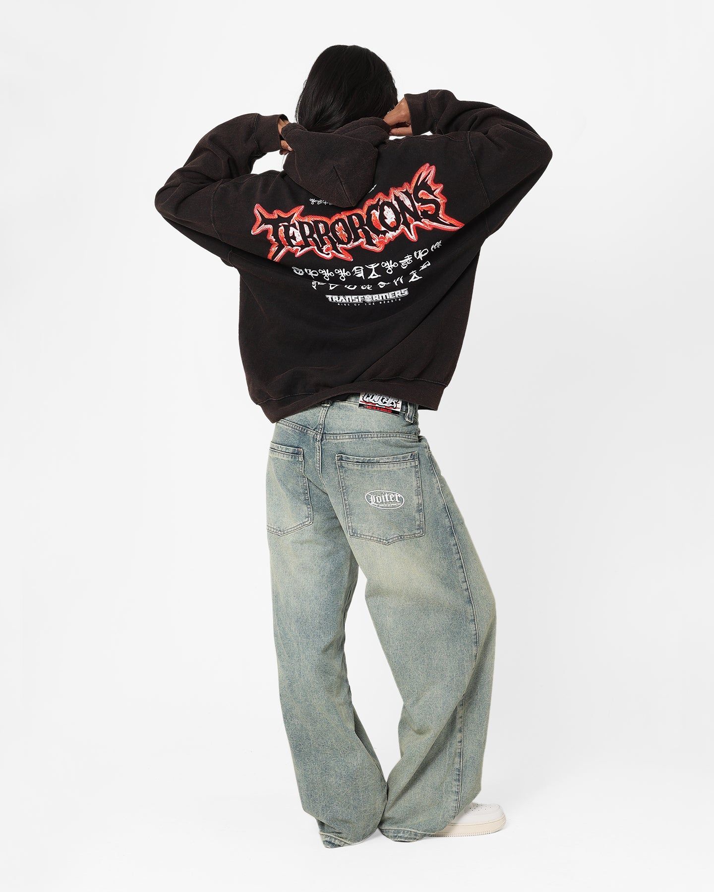 Goat Crew X Transformers Terrorcons Vintage Hoodie Black Wash sold by Culture Kings product image thumbnail 5