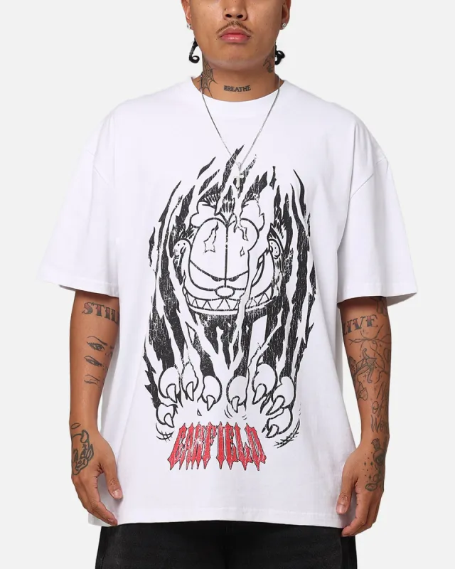 Vintage Goat Crew X Garfield Claws T-Shirt White sold by Culture Kings
