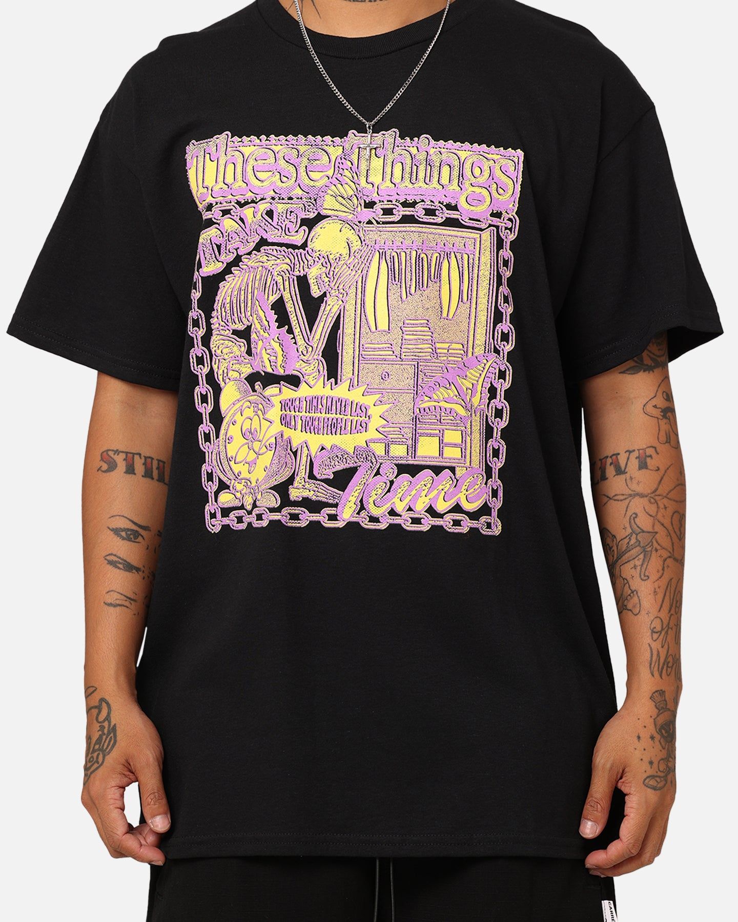 Rats Get Fat Time T-Shirt Black sold by Culture Kings product image thumbnail 4