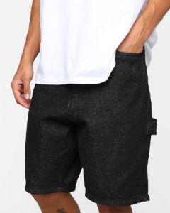 X-Large Denim Painter Shorts Black sold by Culture Kings