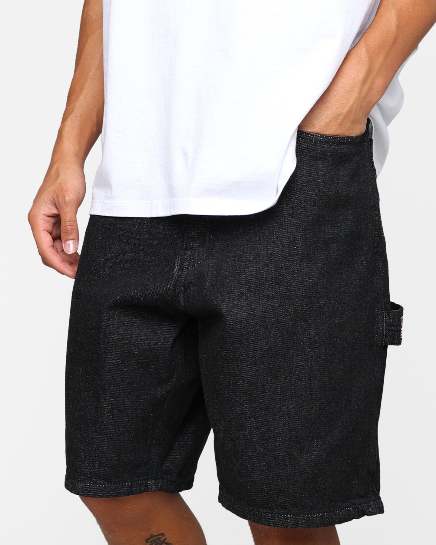 X-Large Denim Painter Shorts Black sold by Culture Kings product image thumbnail 4