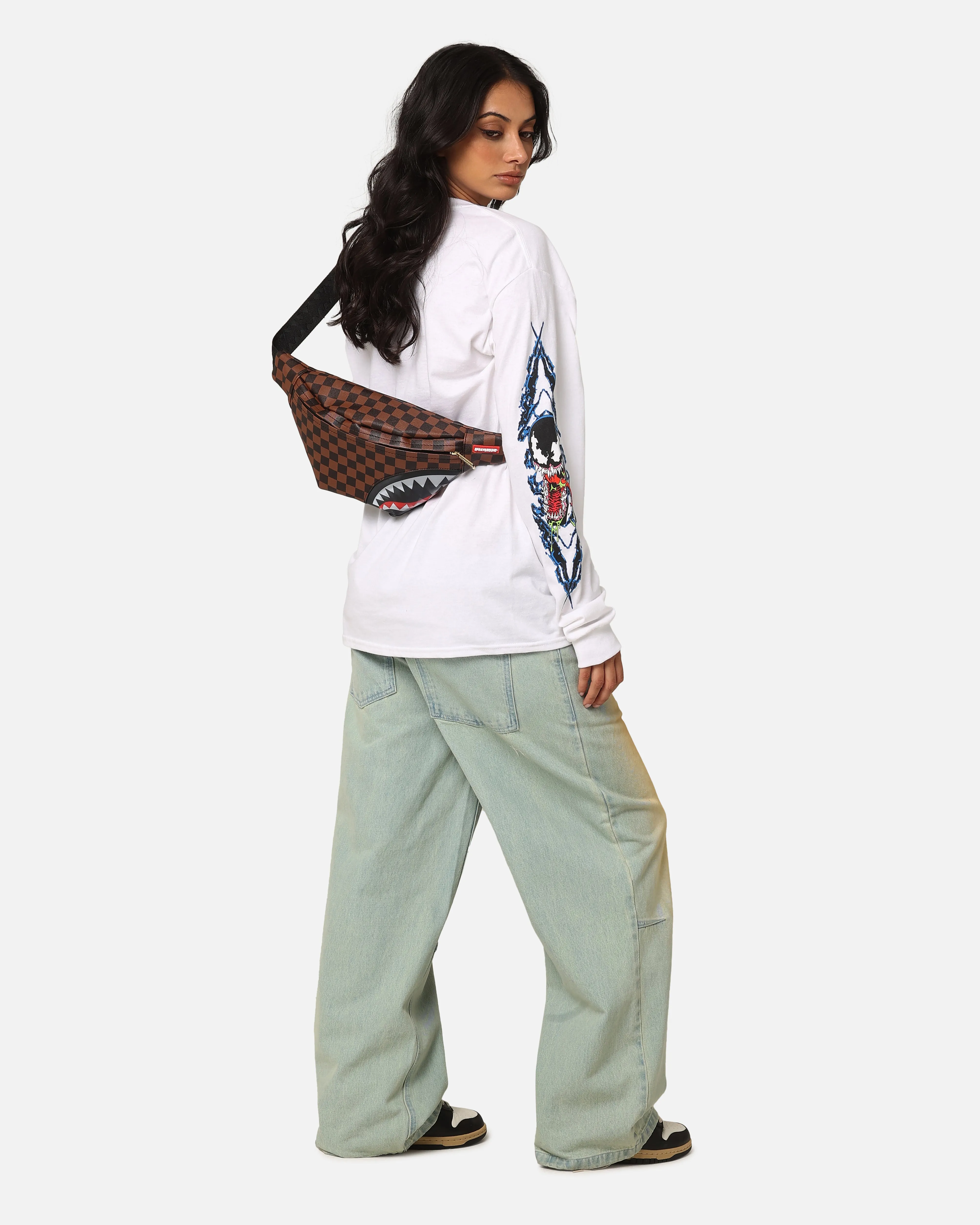 Sprayground Sharks In Paris Lenticular Crossbody Bag Multi sold by Culture Kings product image thumbnail 5