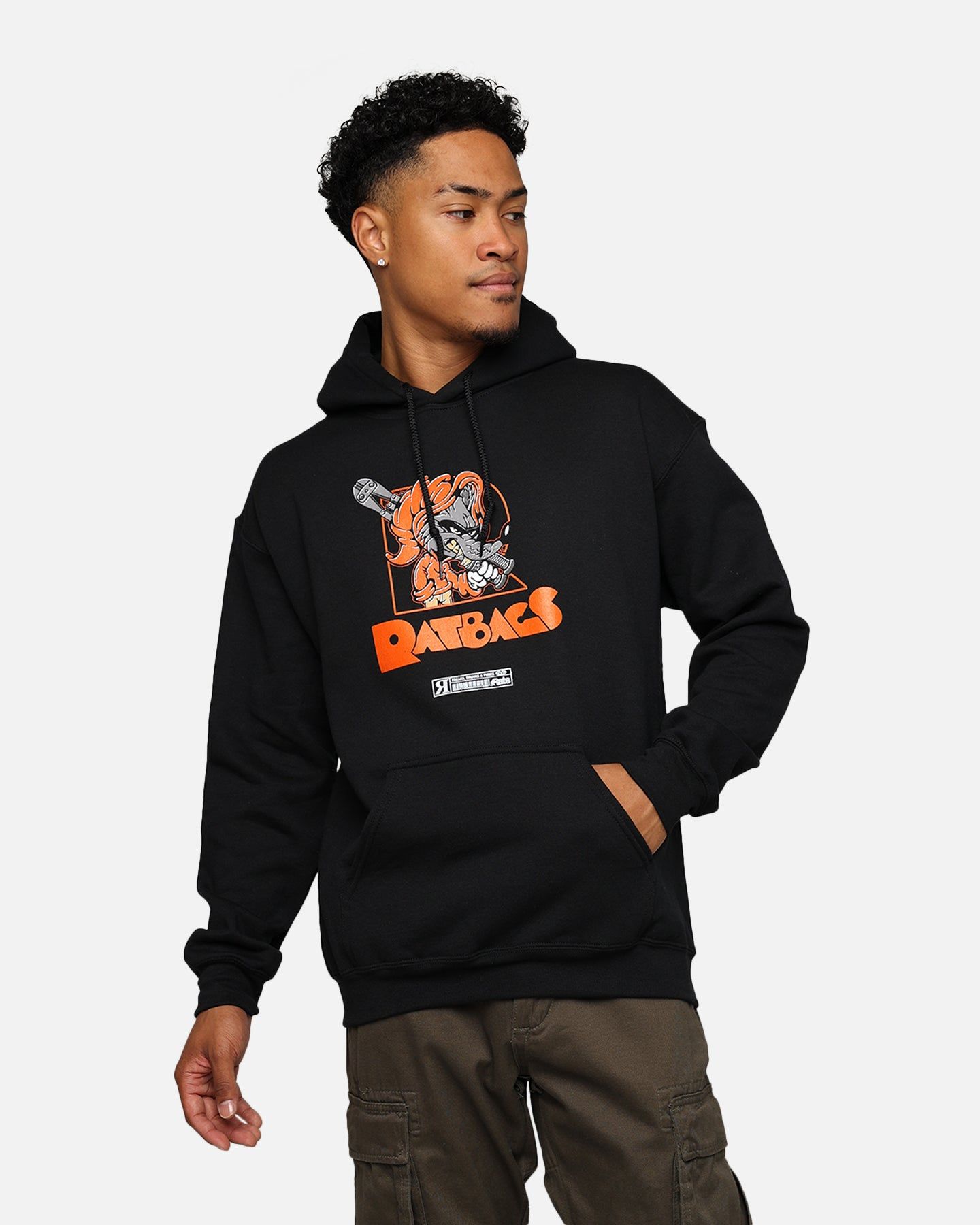 Rats Get Fat Ratbags Hoodie Black sold by Culture Kings product image thumbnail 2