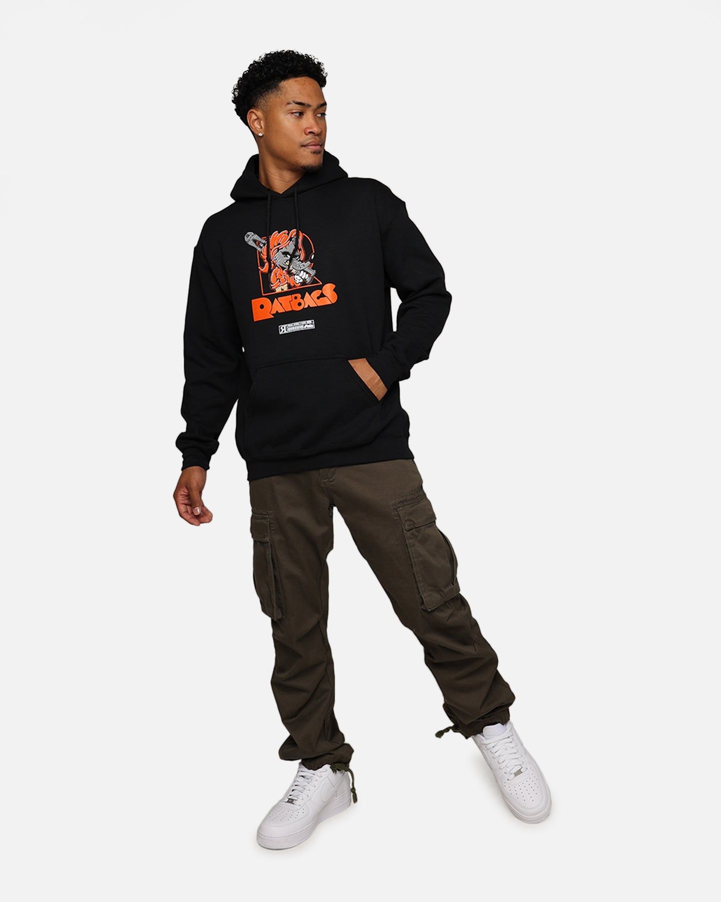 Rats Get Fat Ratbags Hoodie Black sold by Culture Kings product image thumbnail 3