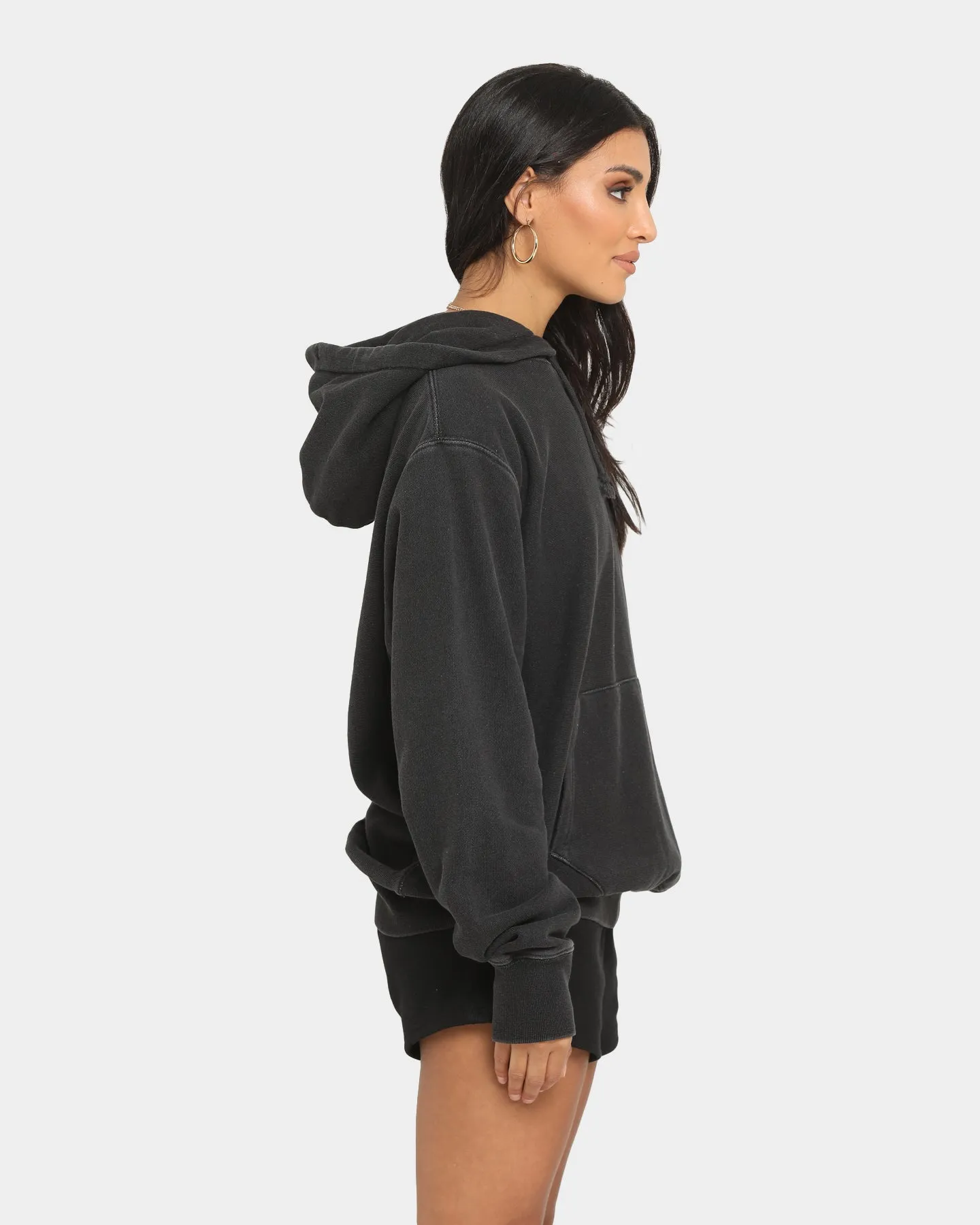Champion Rebound Rev Weave French Terry Hoodie Washed Black sold by Culture Kings product image thumbnail 5