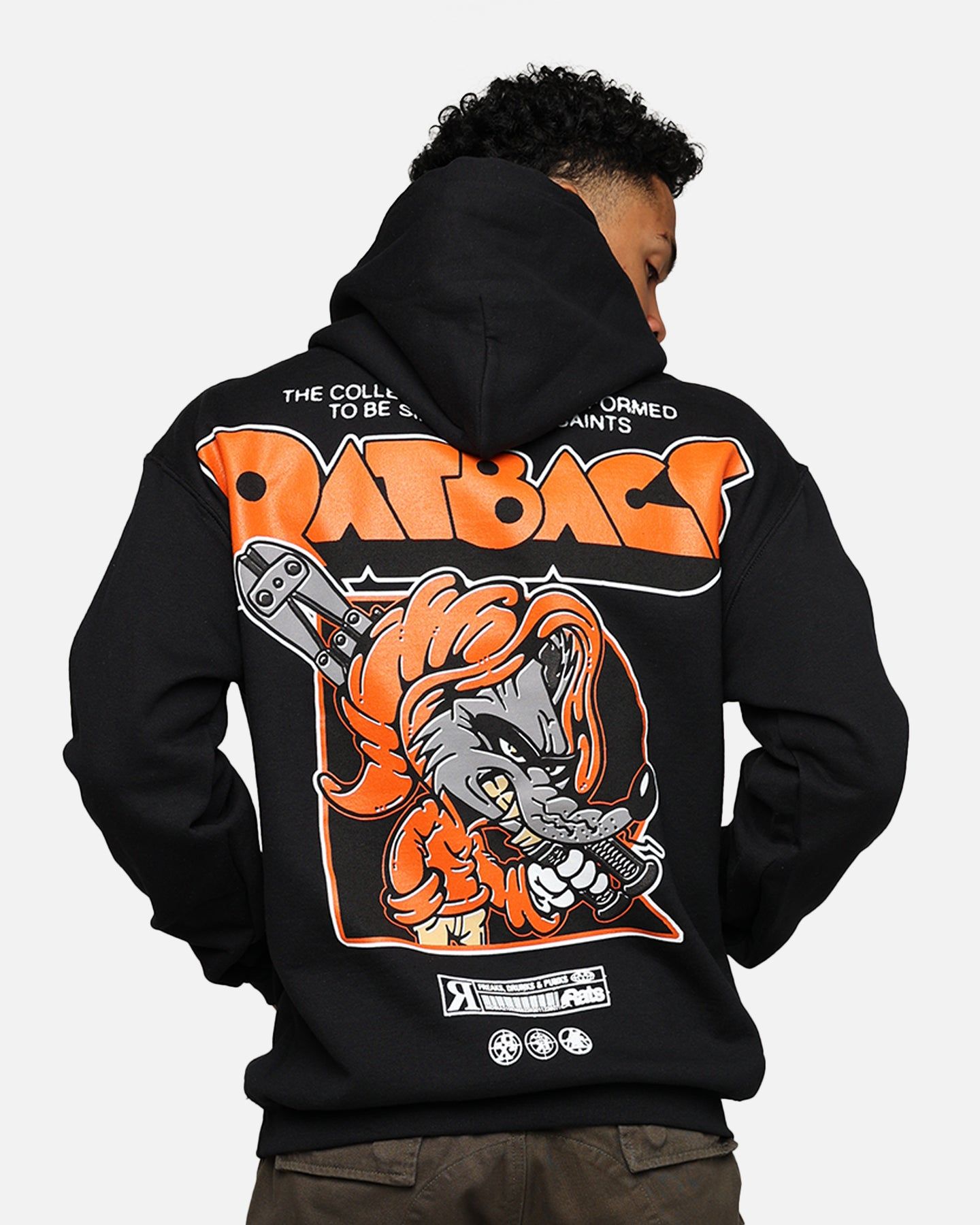 Rats Get Fat Ratbags Hoodie Black sold by Culture Kings