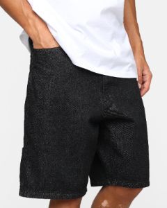 X-Large Denim Painter Shorts Black sold by Culture Kings