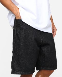 X-Large Denim Painter Shorts Black sold by Culture Kings
