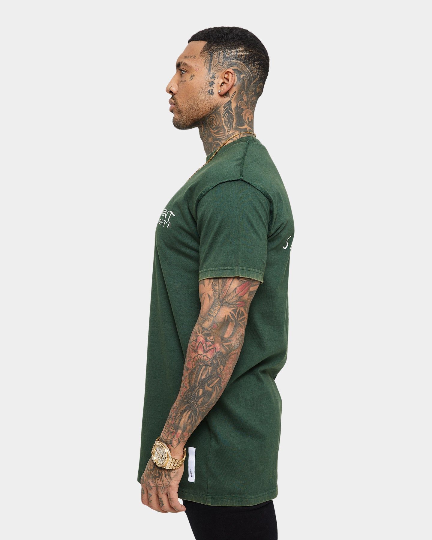 Saint Morta Collector Lafayette T-Shirt Dark Green sold by Culture Kings product image thumbnail 4