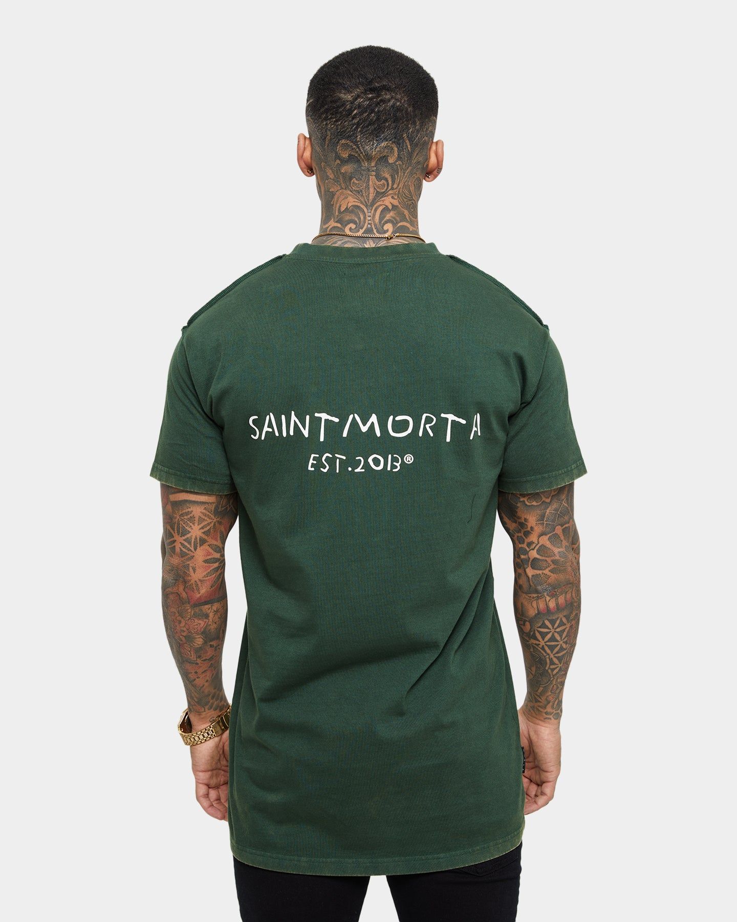Saint Morta Collector Lafayette T-Shirt Dark Green sold by Culture Kings product image thumbnail 5